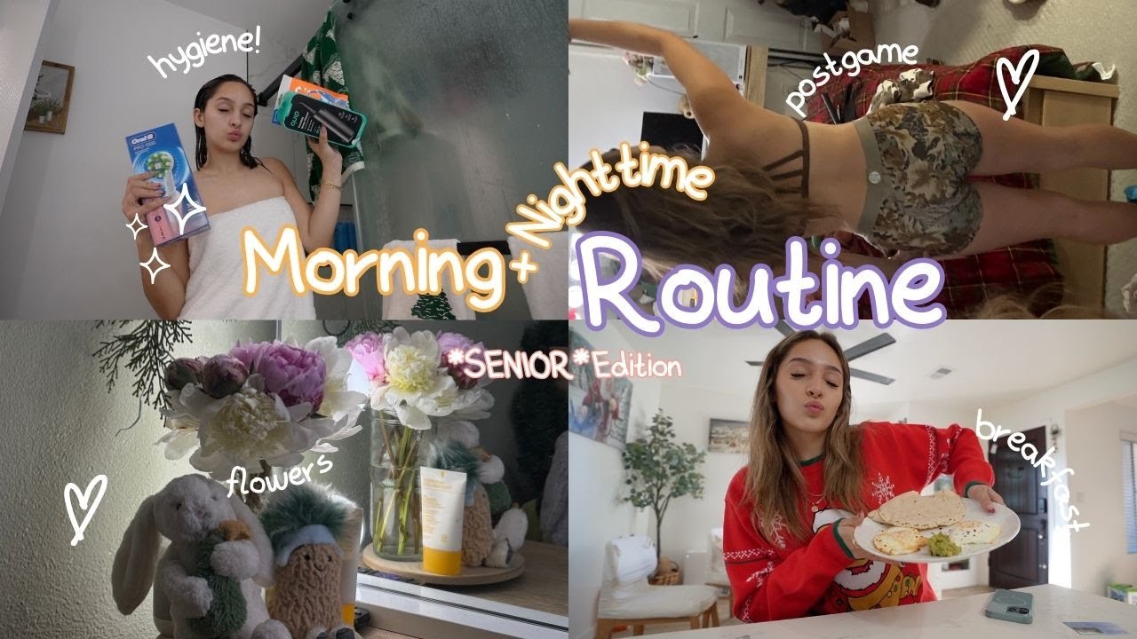 my realistic night and morning routine *after a soccer game* | DAY 2 OF 12 DAYS OF NELY