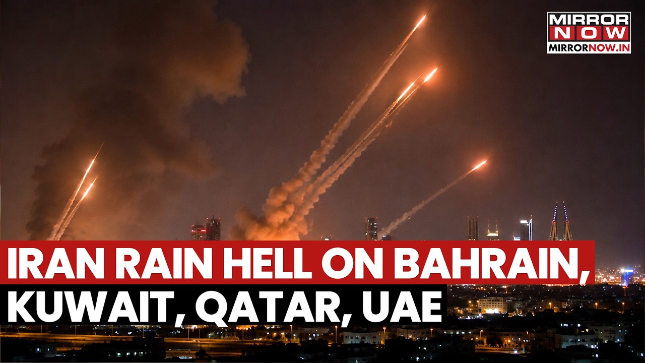 Iran Rains Missiles, Drone Hell Across Gulf? Sirens Blare Across Bahrain, Kuwait, Qatar, UAE