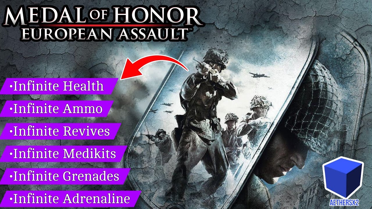 Medal of Honor European Assault Aethersx2 Cheats Code | Medal of Honor European Assault Cheat Code