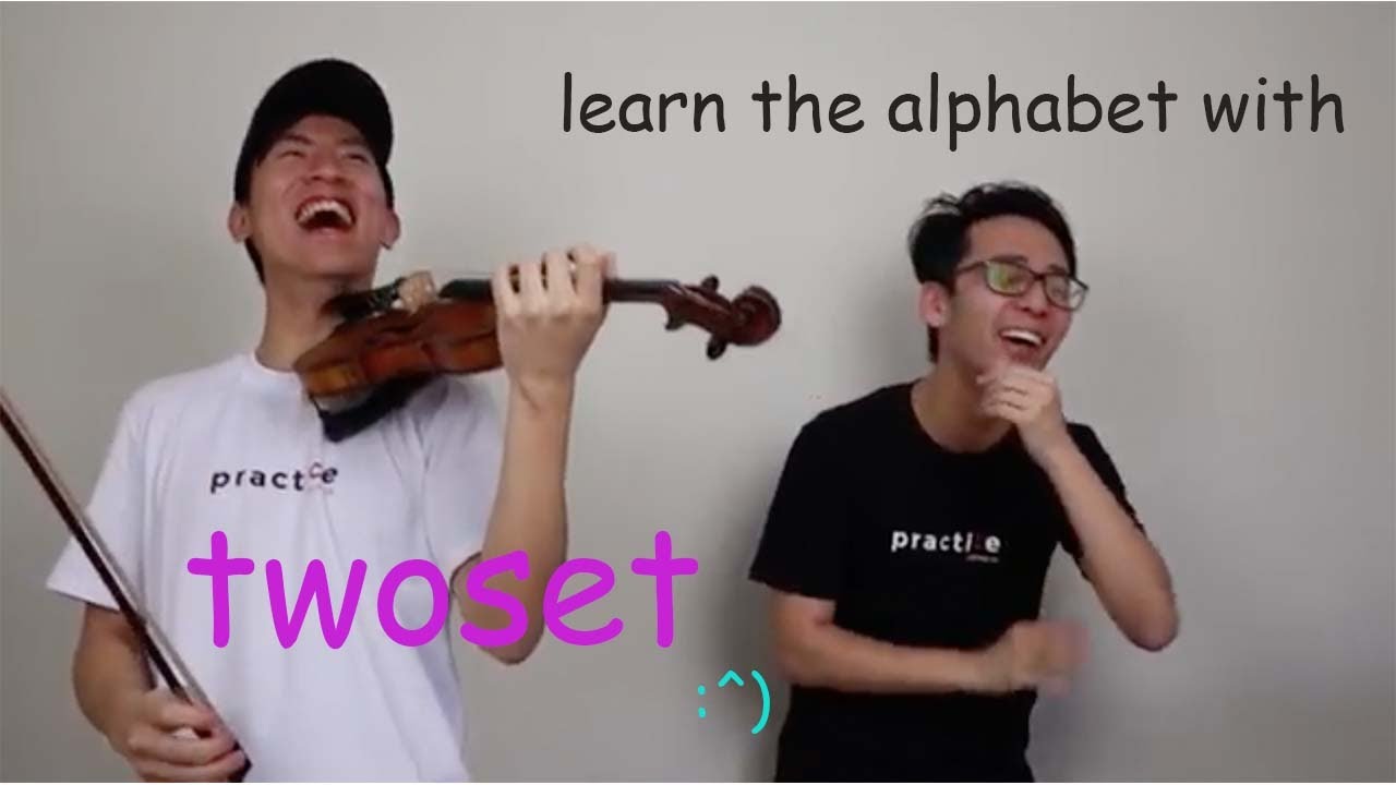 learn the alphabet with twoset