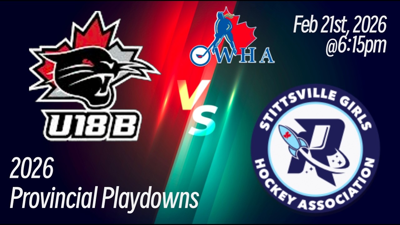 U18B Nepean Wildcats vs Stittsville Rockets - Provincial Playdowns 2026