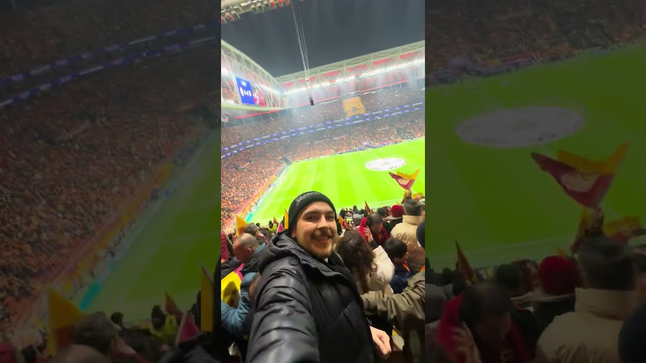 Galatasaray Atletico Madrid Champions League Atmosphere ultrAslan #championsleague #atleticomadrid 