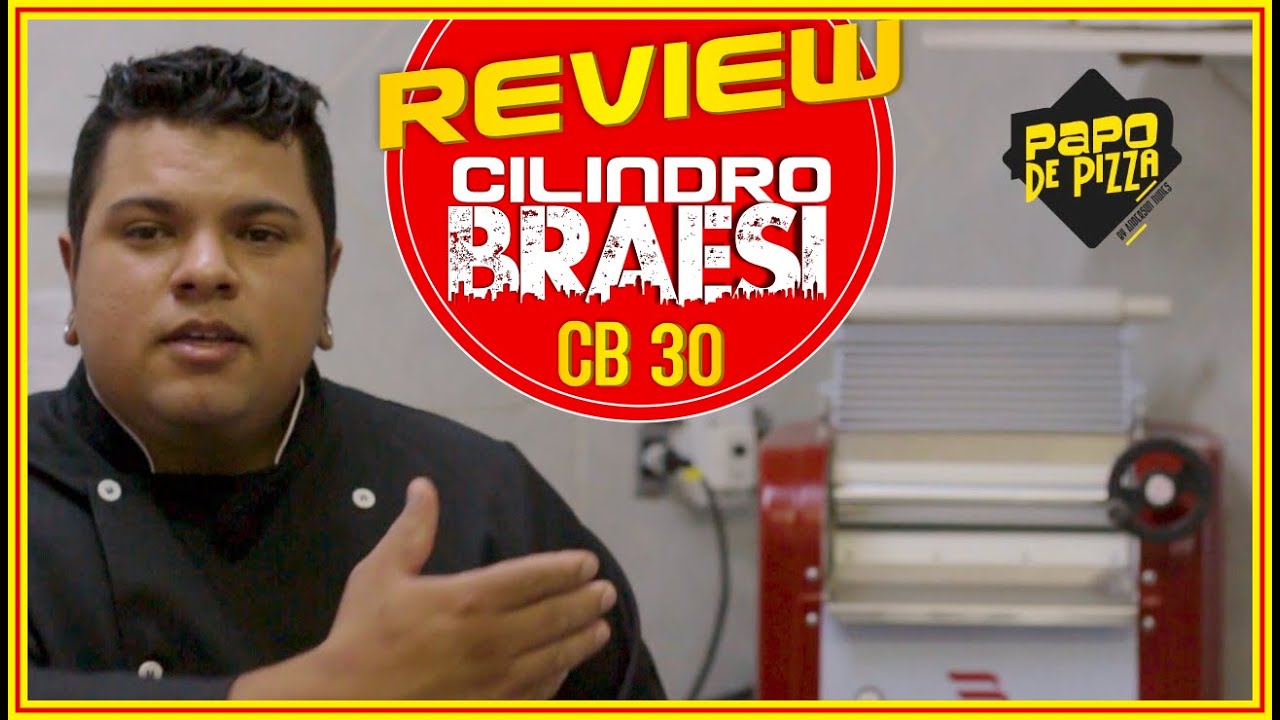Cilindro Laminador Elétrico Industrial Braesi CB 30 Style | Cilindra  Pizza, Pastel, Pão, Salgado