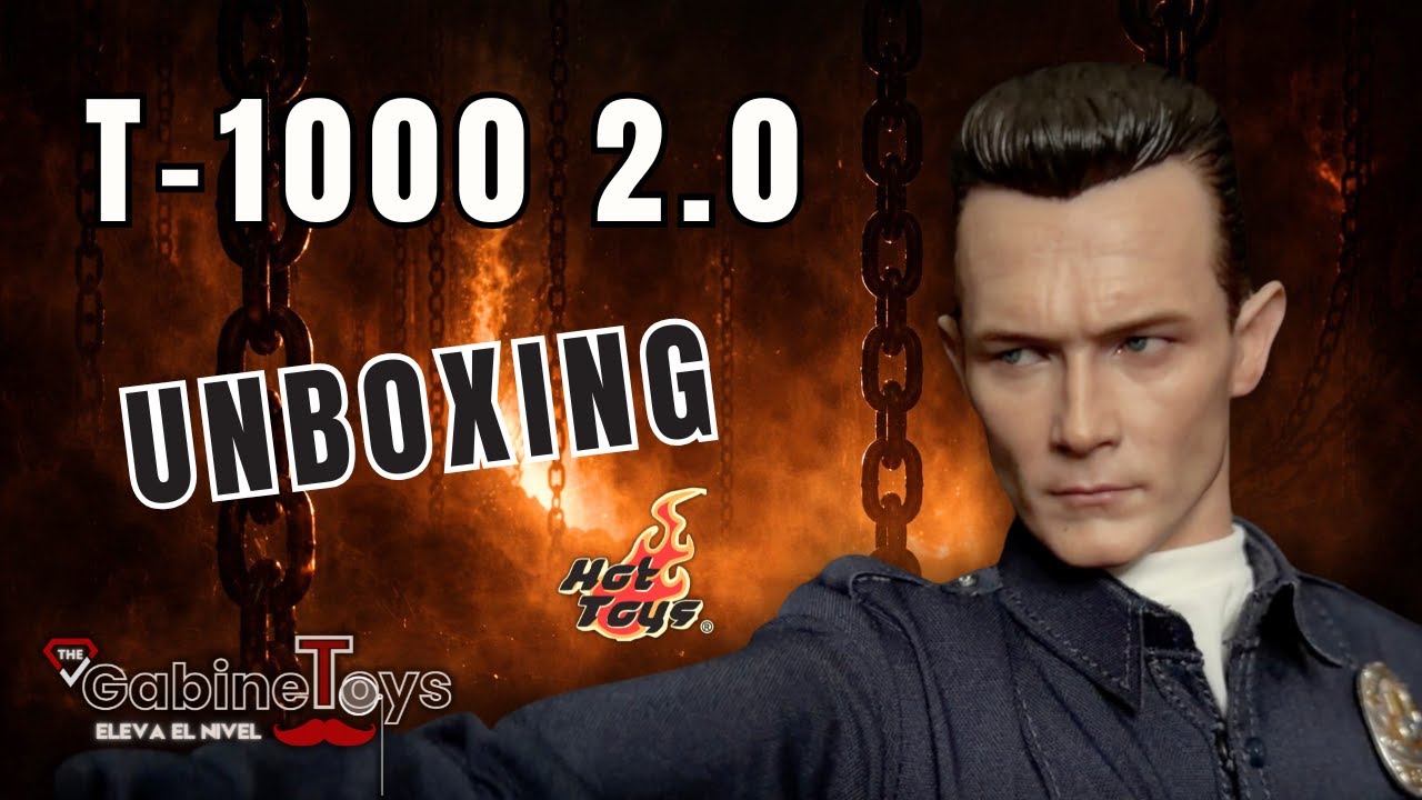 UNBOXING T-1000 HOT TOYS 1/6 🔥 FIGURA DEFINITIVA TERMINATOR 2 | #terminator2 #t1000