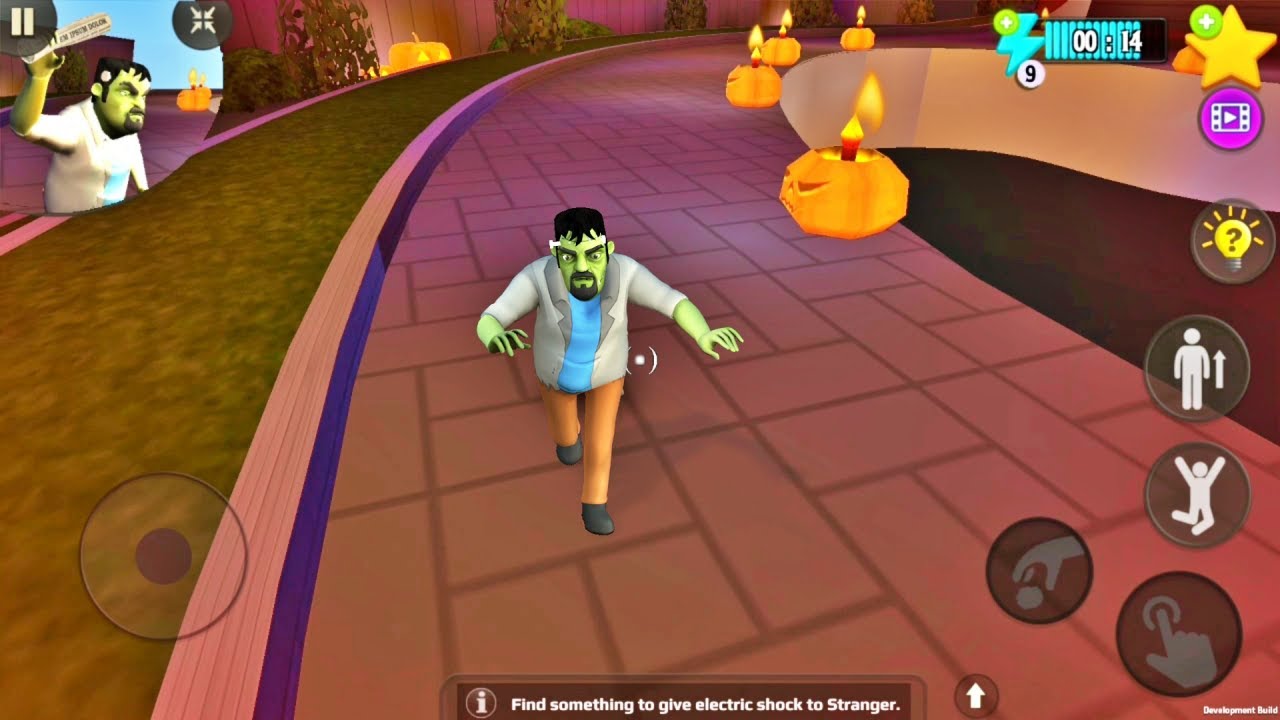 Small Frankenstein in Scary Stranger 3D Halloween Edition - Gameplay 2022