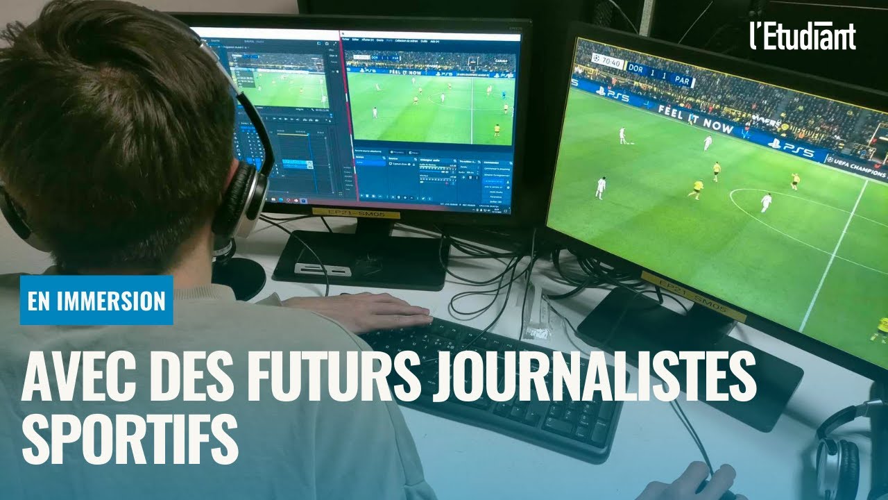 Futurs journalistes sportifs : DANS LA PEAU des commentateurs