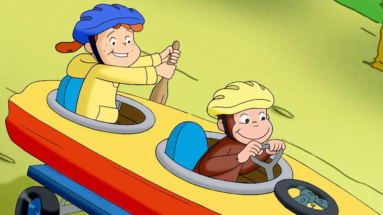 Corrida em Ladeira 🐵 George, o Curioso 🐵 Desenhos Animados