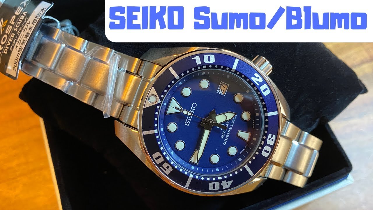 Seiko Sumo / Blumo SBDC033 - Unboxing and Initial Impressions
