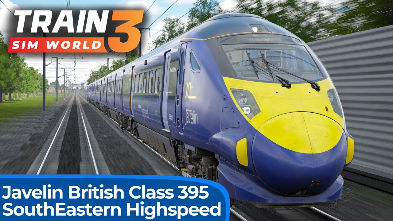 SouthEastern HighSpeed | TRAIN SIM WORLD 3 | London St.Pancras – Ebbsfleet | Javelin - BR Class 395
