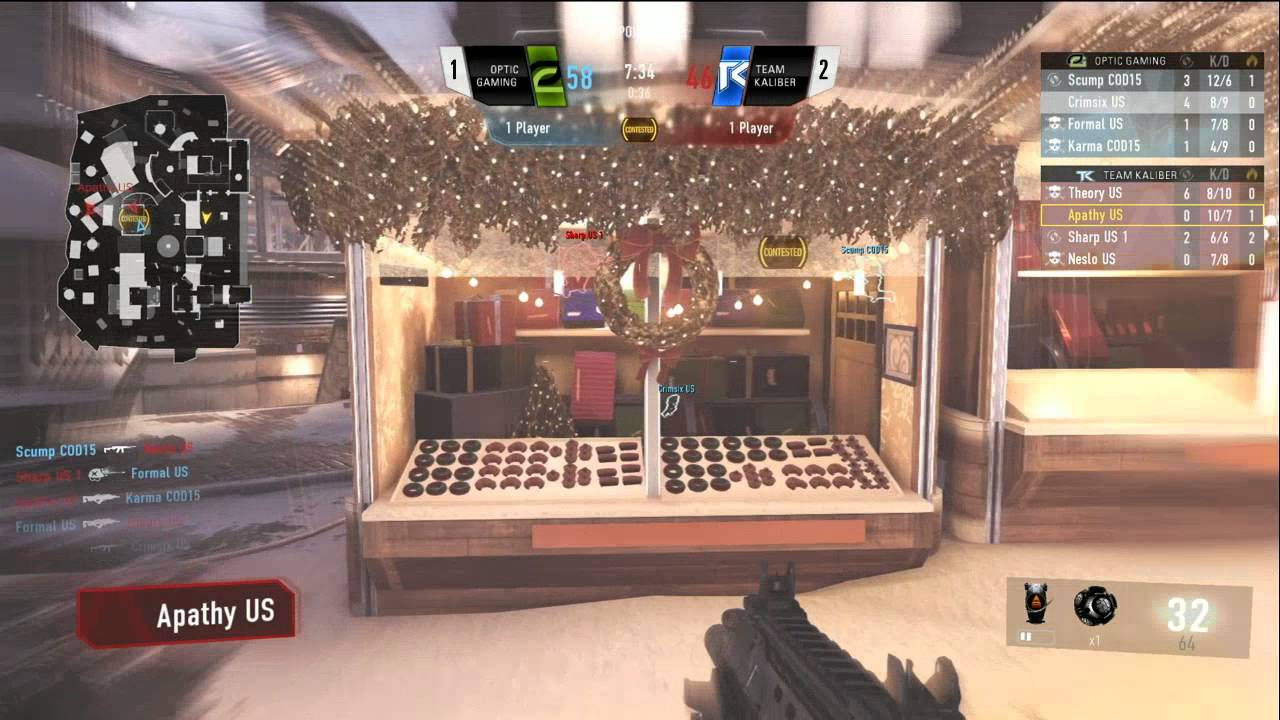 Optic Gaming vs Team Kaliber - Game 1 - Pool Play - MLG Finals