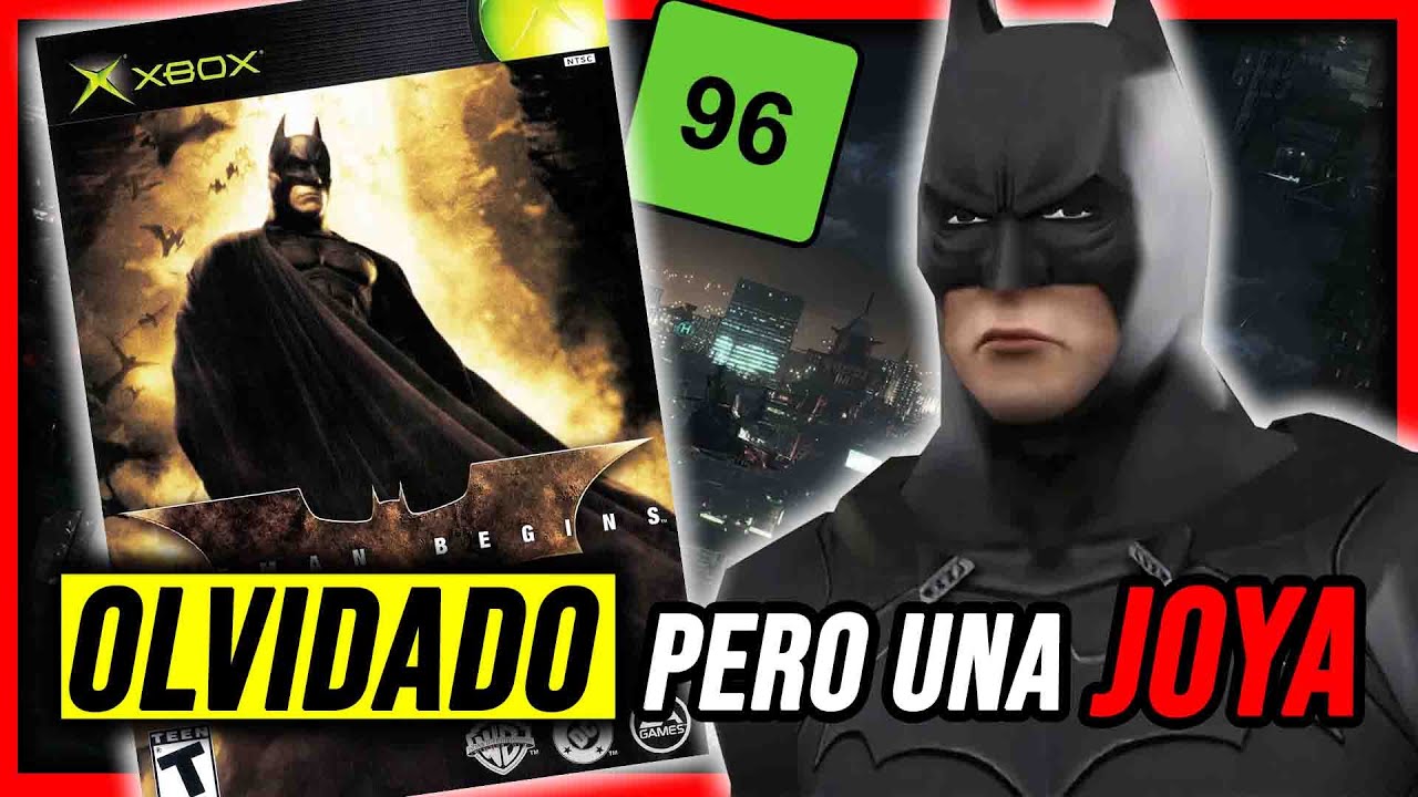 BATMAN BEGINS para PlayStation 2 fue tan OLVIDADO que merecía MÁS