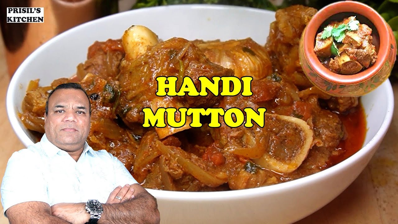 Mutton Handi I Matla Mutton I Slow cooked lamb in Clay pot I PRISIL'S KITCHEN