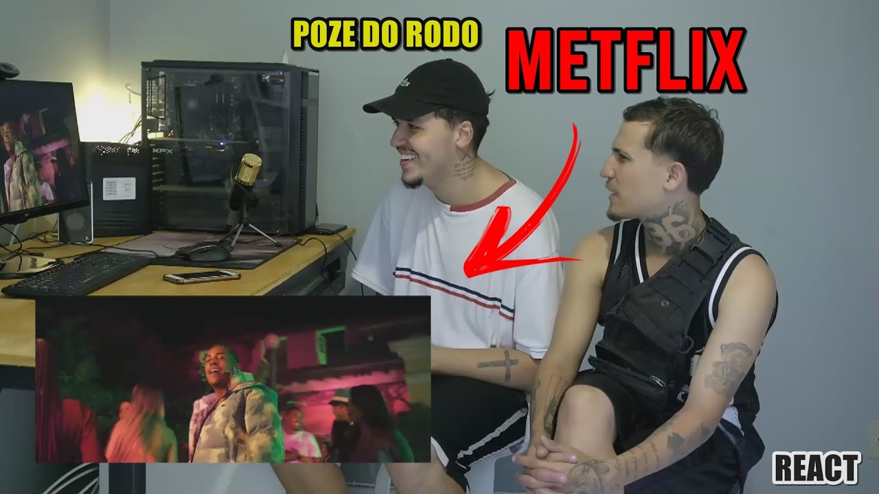 MC Poze do Rodo - Metflix (prod. Ajaxx, Mello) - React - Reação e Papo Reto
