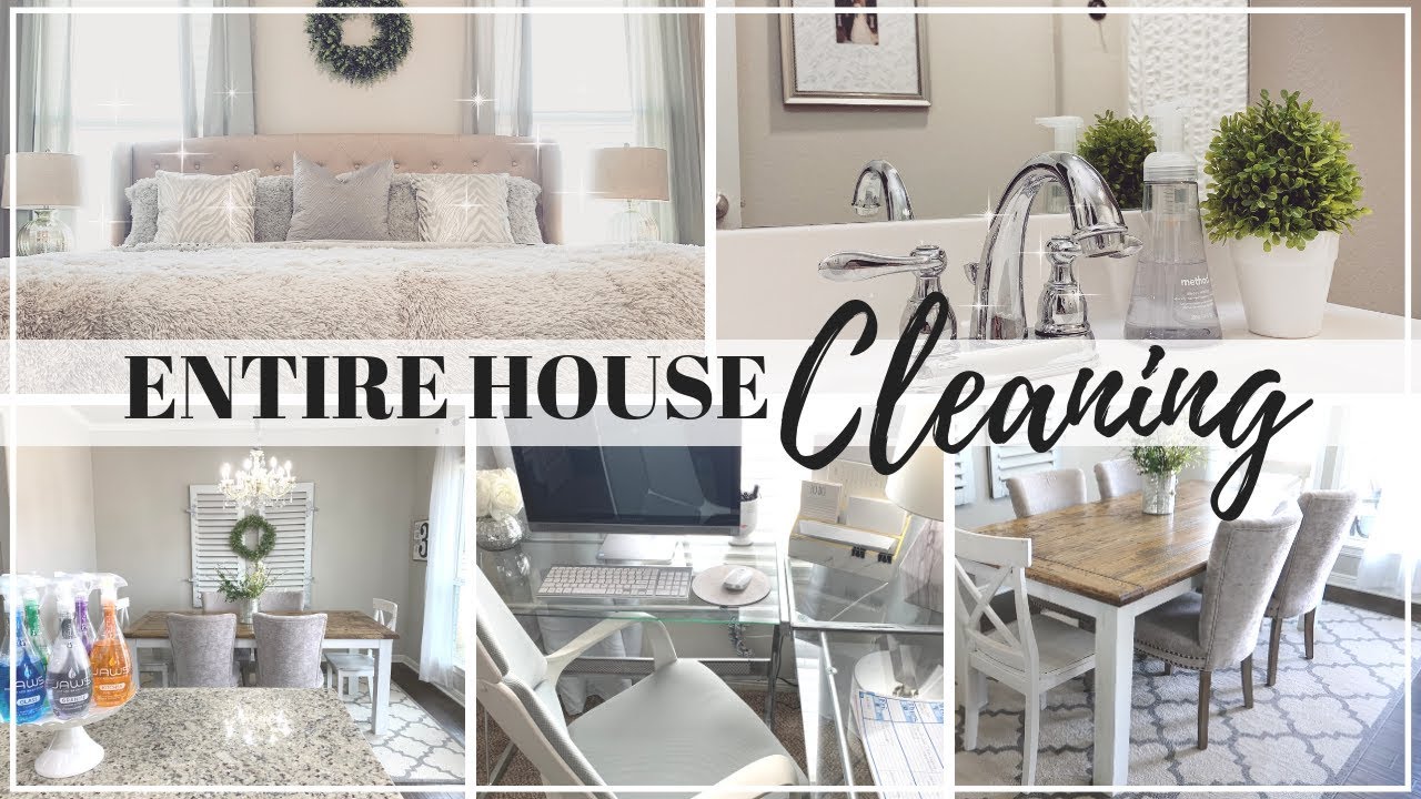 NEW! EXTREME CLEANING MOTIVATION 2019 | ENTIRE HOUSE CLEAN | CHATTY CLEAN WITH ME