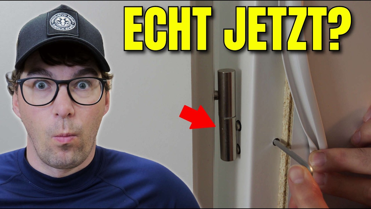 Tür einstellen,  justieren & tauschen  Kinderleicht selber machen 👉🏻 in 1 Min. I MrHandwerk