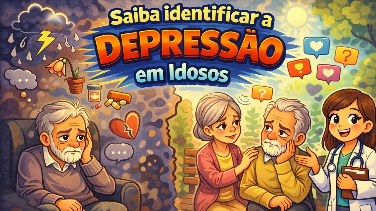 Saiba identificar a Depressão em Idosos!!! #psicologia #saudemental #reflexão