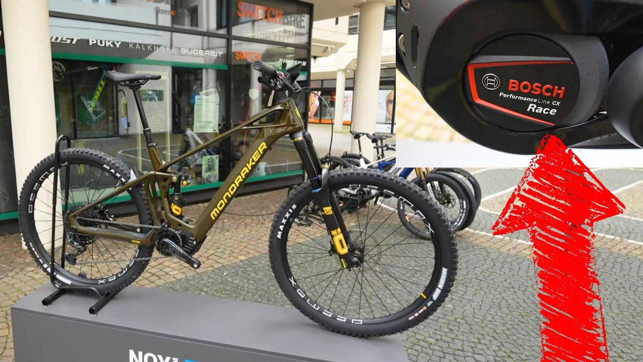 Bosch Performance Race. Stärkster E-Bike Motor 2023 | Mondraker Crafty XR Limited Switchbike Gießen