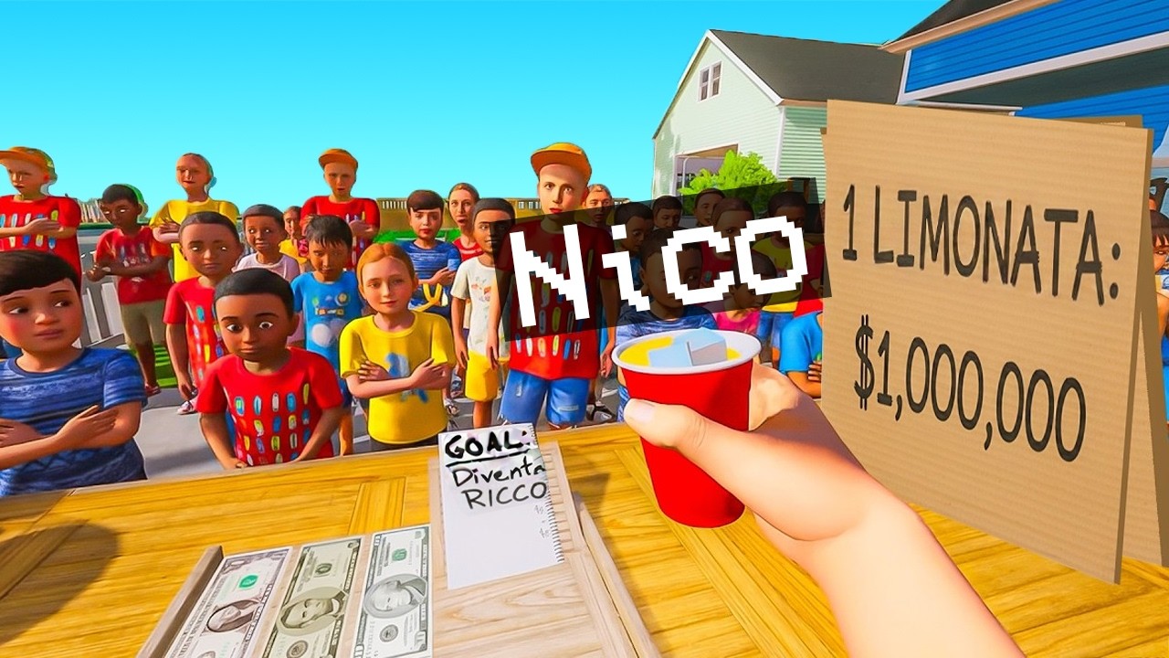 NICO, DIVENTA RICCO VENDENDO LIMONATE!
