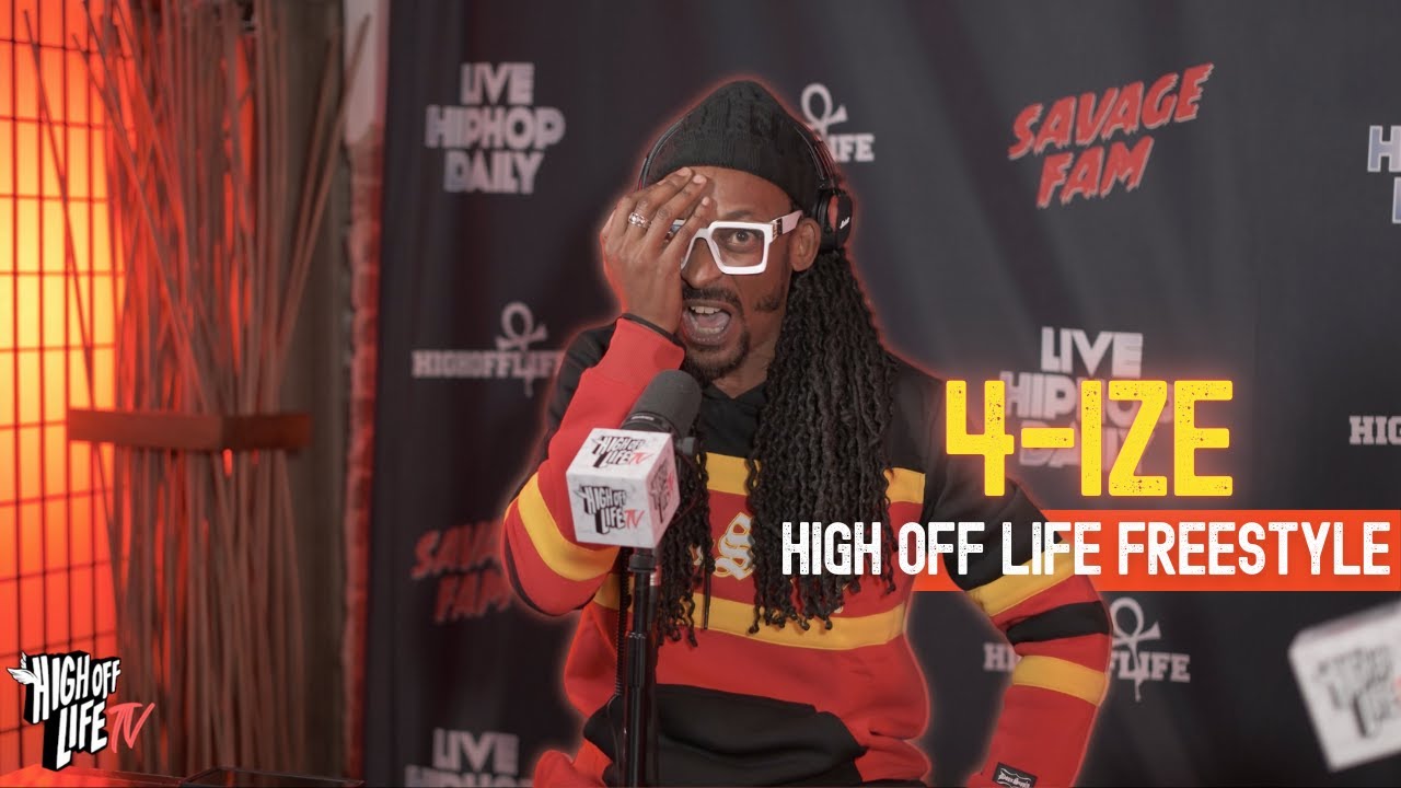 4-IZE High Off Life Freestyle 2025 | He's An Underground LEGEND!