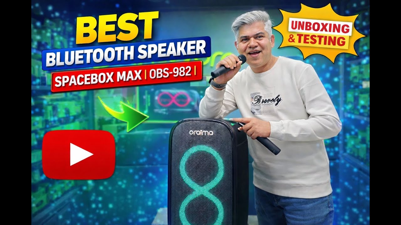 Oraimo New Speaker 🔥 Spacebox Max l OBS-982 l Price In Bangladesh | Oraimo Smart Accessories.
