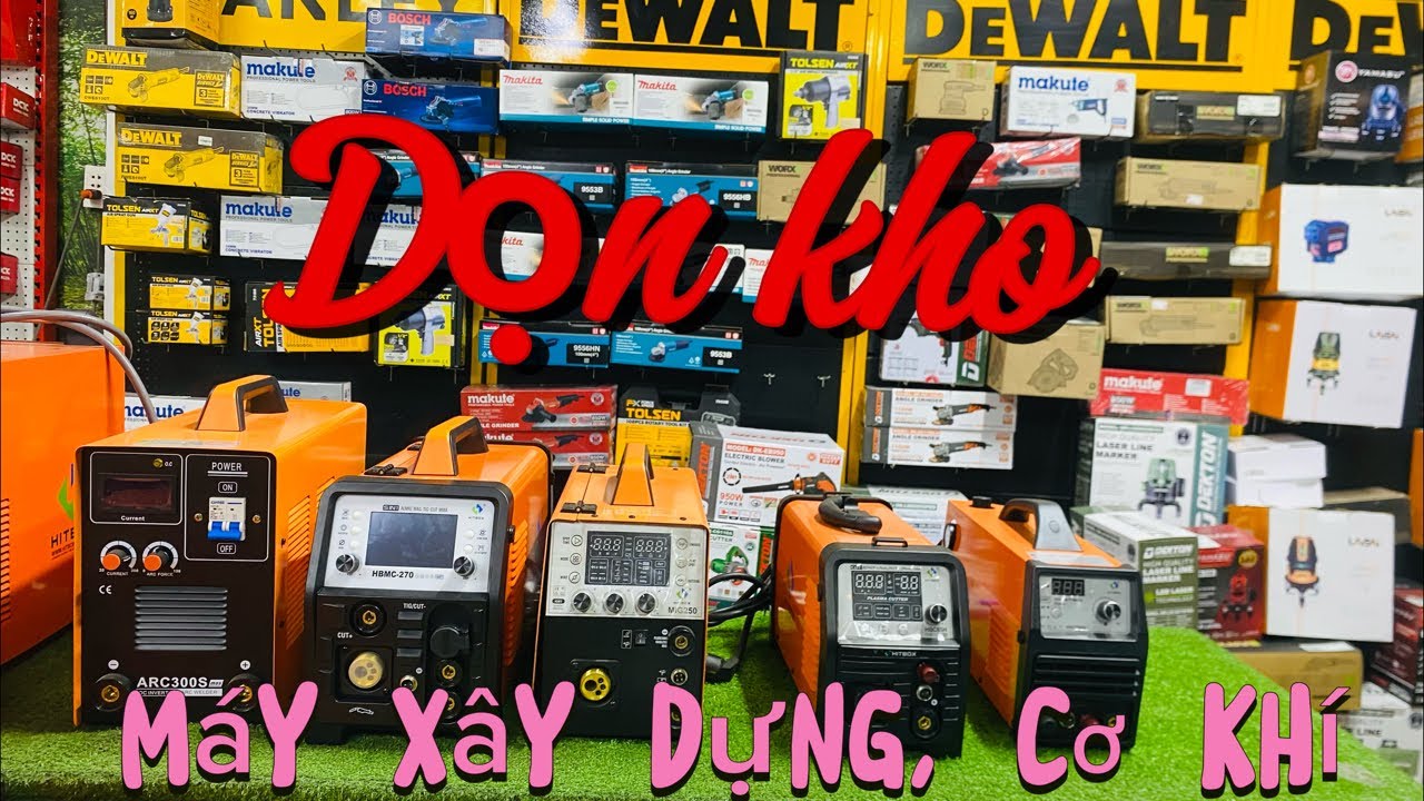 Xã hàng tồn kho cuối năm, máy xây dựng cơ khí chỉ vài chăm #cokhi #xaydung #diy #mayhan