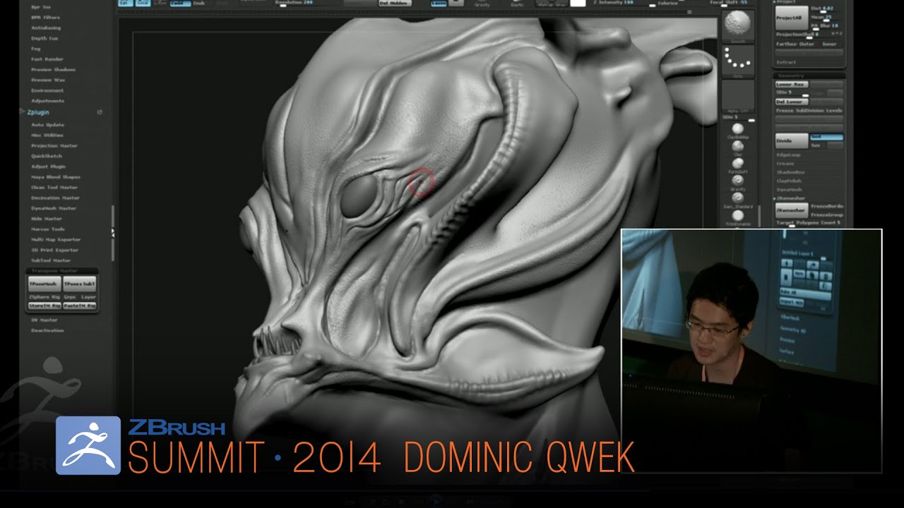 Official ZBrush Summit Presentation: Dominic Qwek