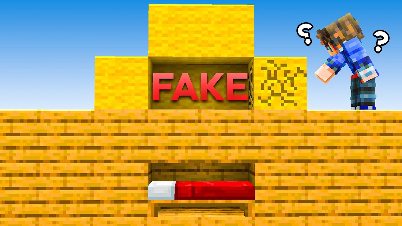 Trolei TODOS com a PROTEÇÃO FAKE no BEDWARS em 2026