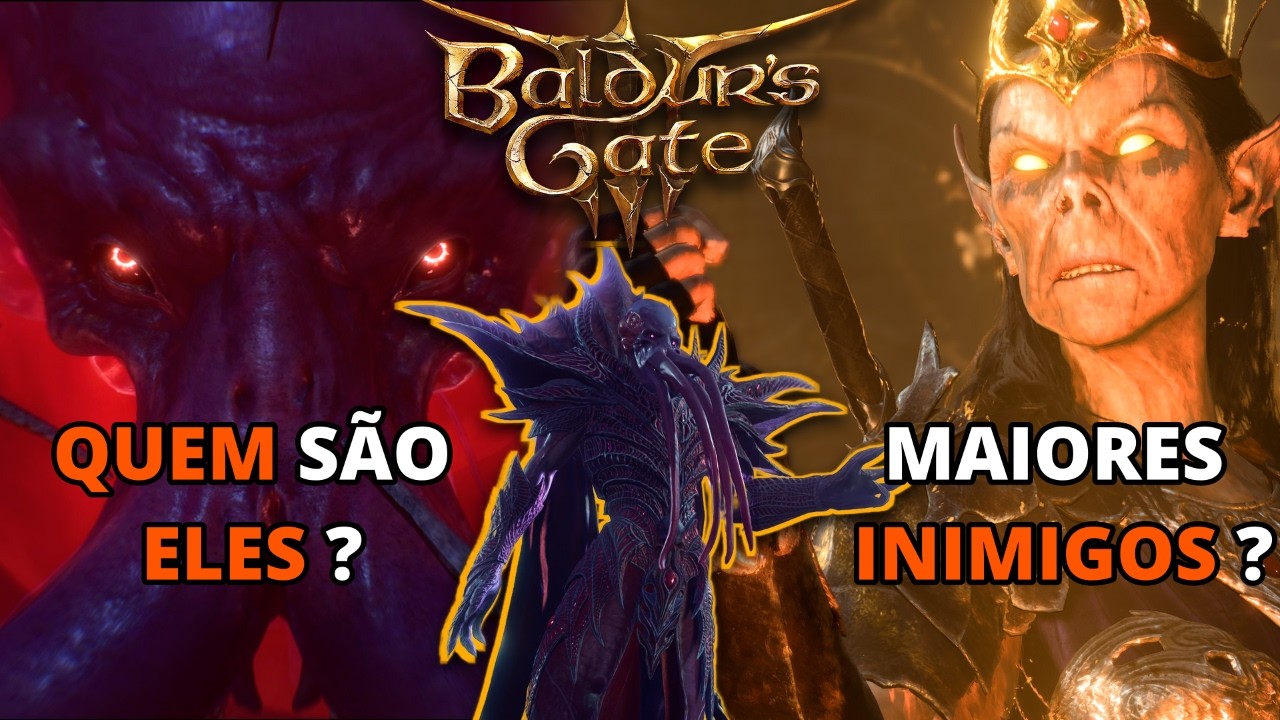 QUEM são os DEVORADORES de MENTE em Baldur's Gate 3?