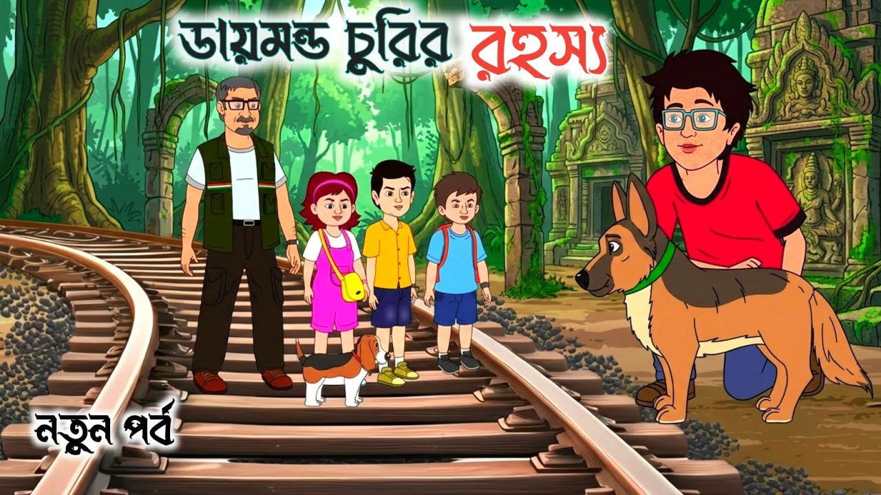 ডায়মন্ড চুরির রহস্য , নতুন পর্ব  | গোয়েন্দা গল্প | তোজো কার্টুন | Bengali Fairy Tales |