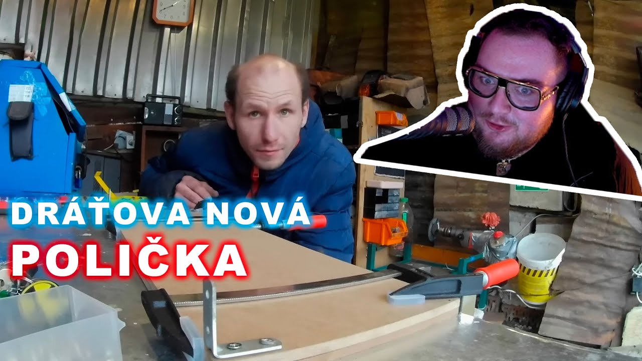 Dráťova nová polička a bruska jako dárek!!!