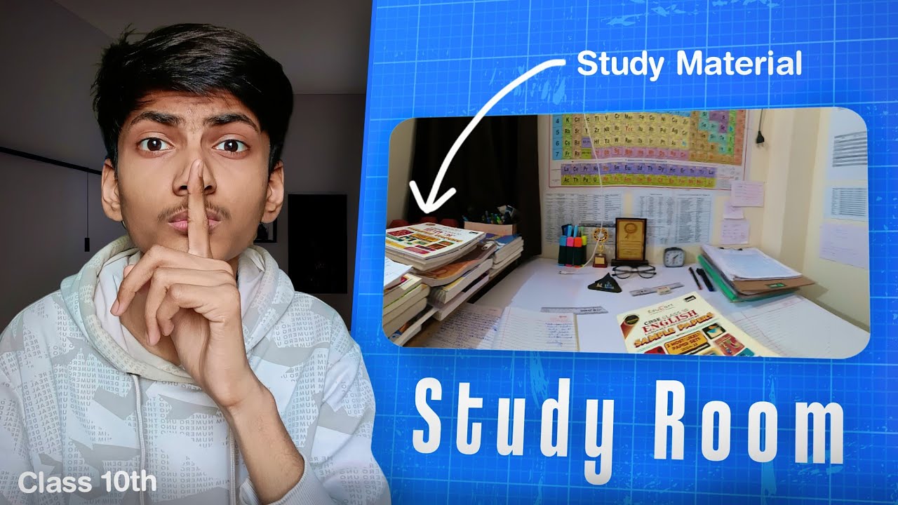 Class 10th Grader Room Tour 🔥 | Which Study Material, Which Books 📚?? | Study Vlog | Padhai Junction