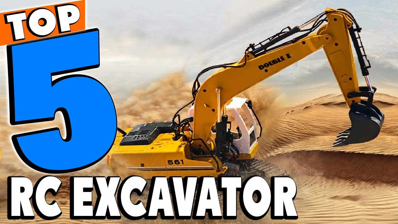 Top 5 Best RC Excavators Review in 2026