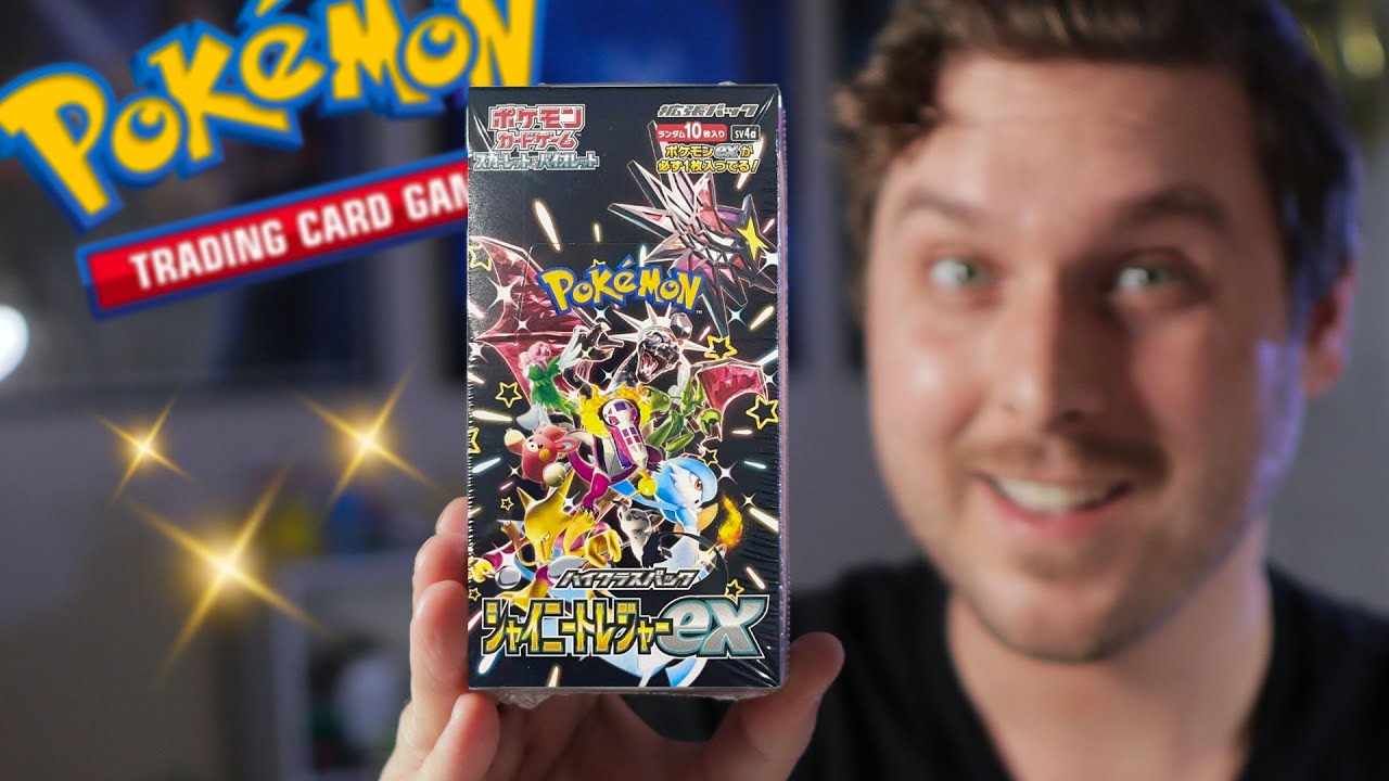 Opening the *NEW* Shiny Treasure ex ✨ (Japanese Paldean Fates)