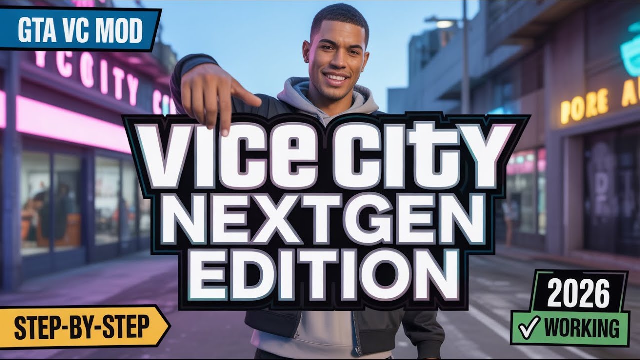 How to Install GTA Vice City NextGen Edition Mod | Step-by-Step Guide (2026)