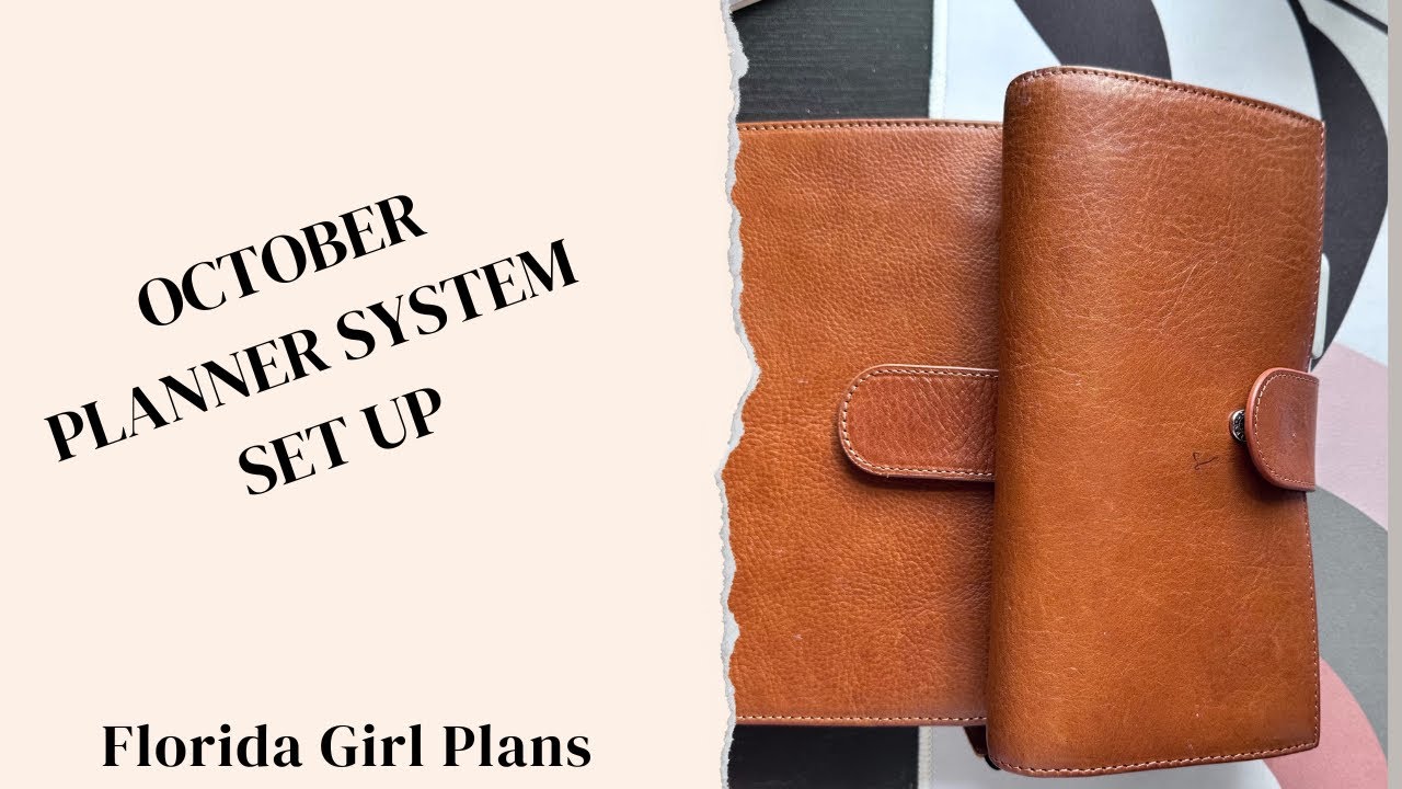 B6 stalogy planner system/ October set up/ Reining in the planner chaos
