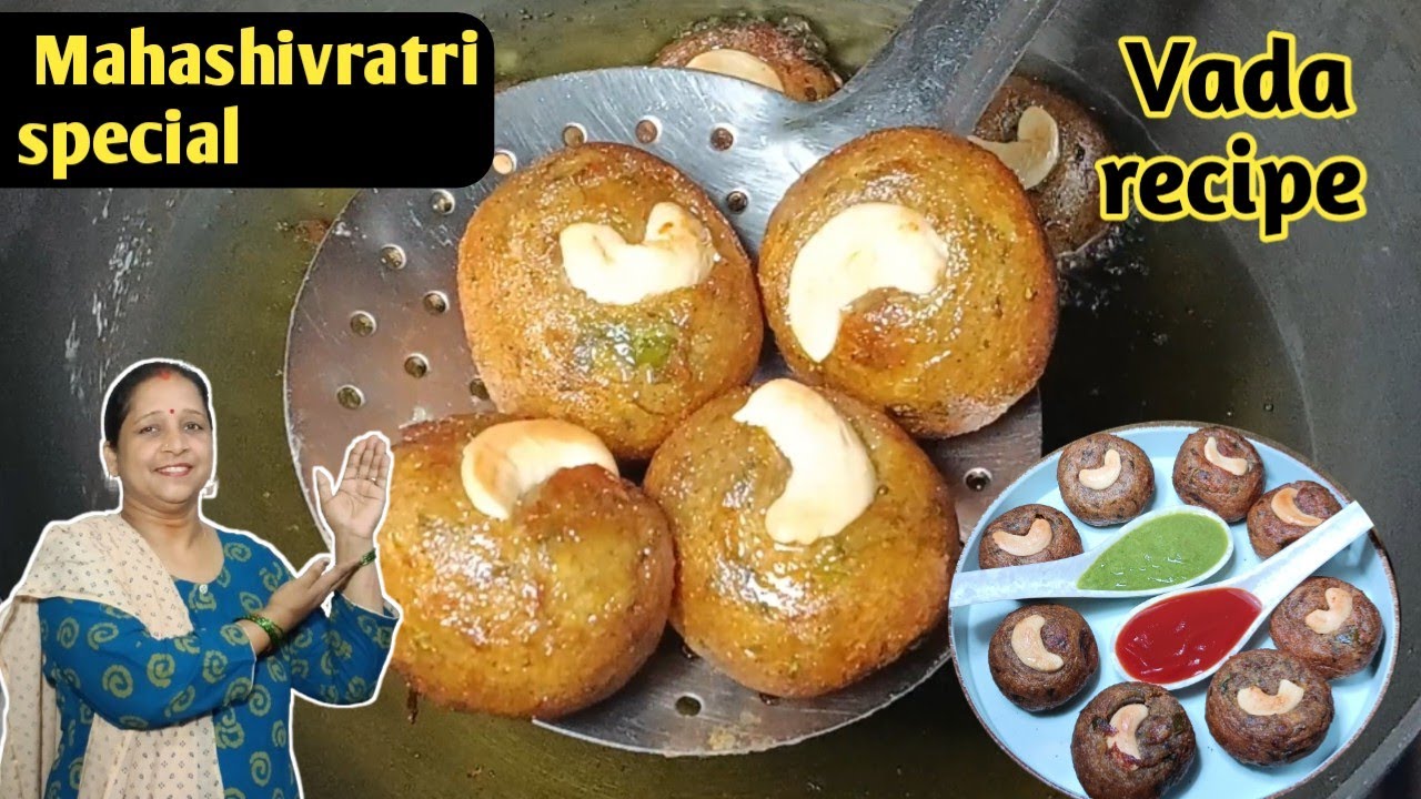सिर्फ 10 मिनट में बनाएँ ये कुरकुरे वड़े | Vrat Recipe | Vrat recipe by Cookingwithbandana 