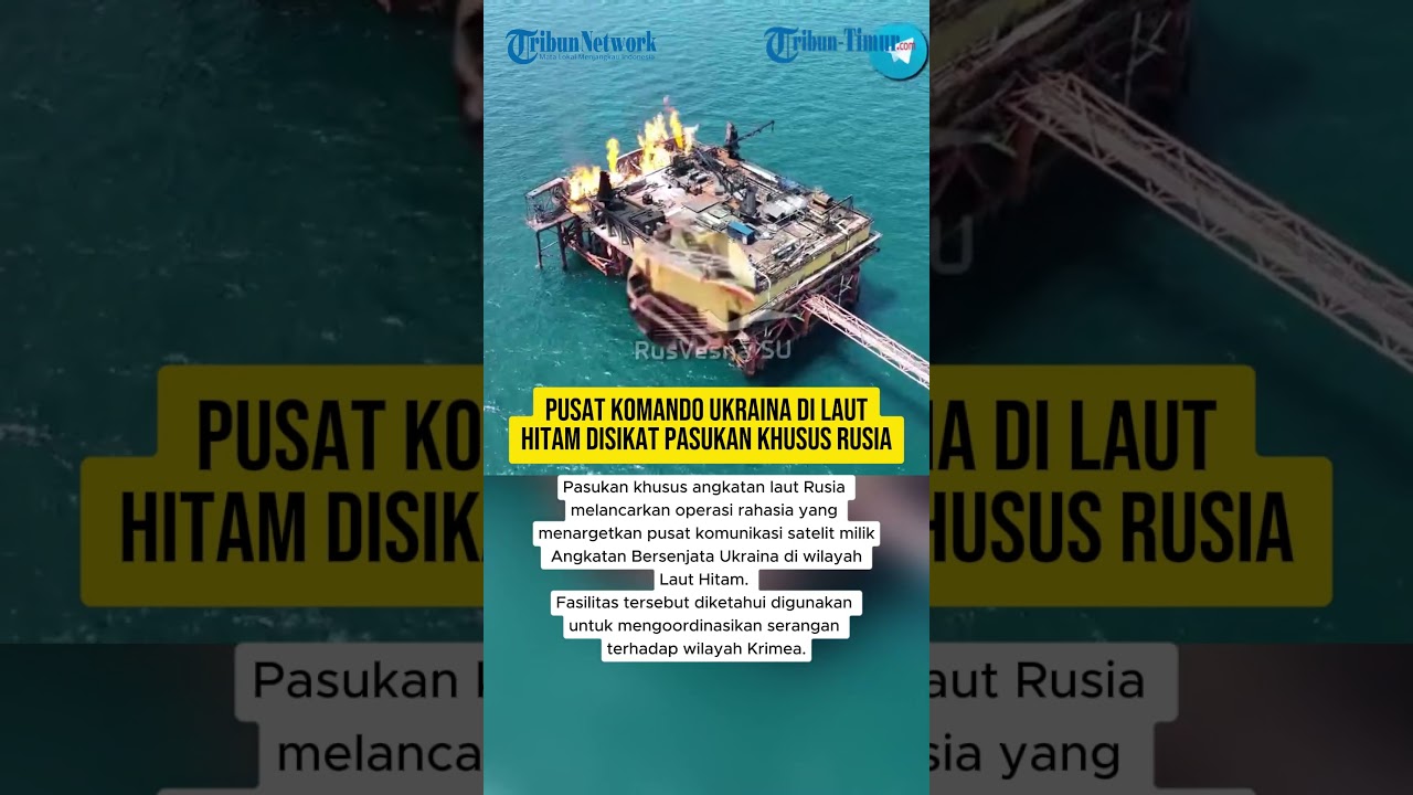 Pusat Komando Komunikasi Satelit Ukraina Dihancurkan Pasukan Khusus Angkatan Laut Rusia