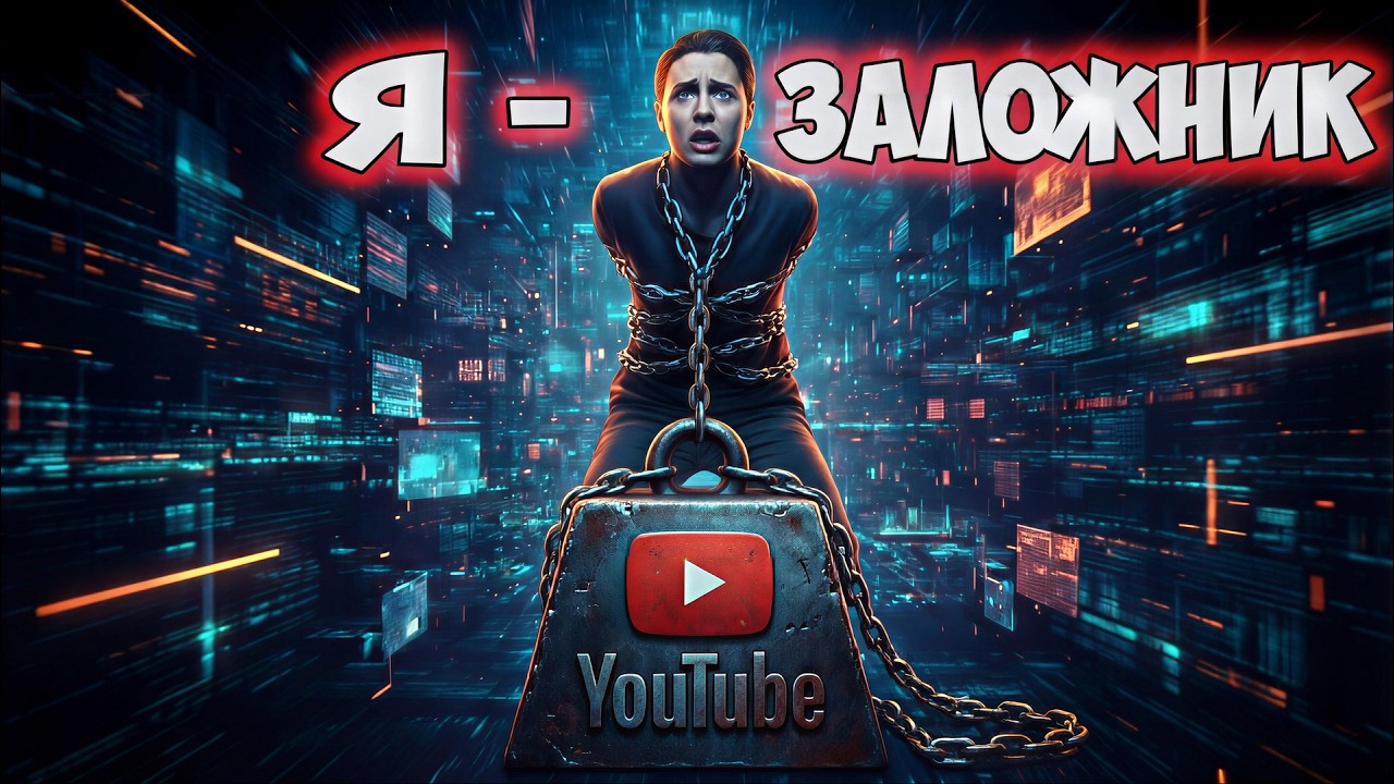Как Я стал ЗАЛОЖНИКом ЮТУБа. 2 канала - ЗЛО. Монета минус. ИИ буянит...