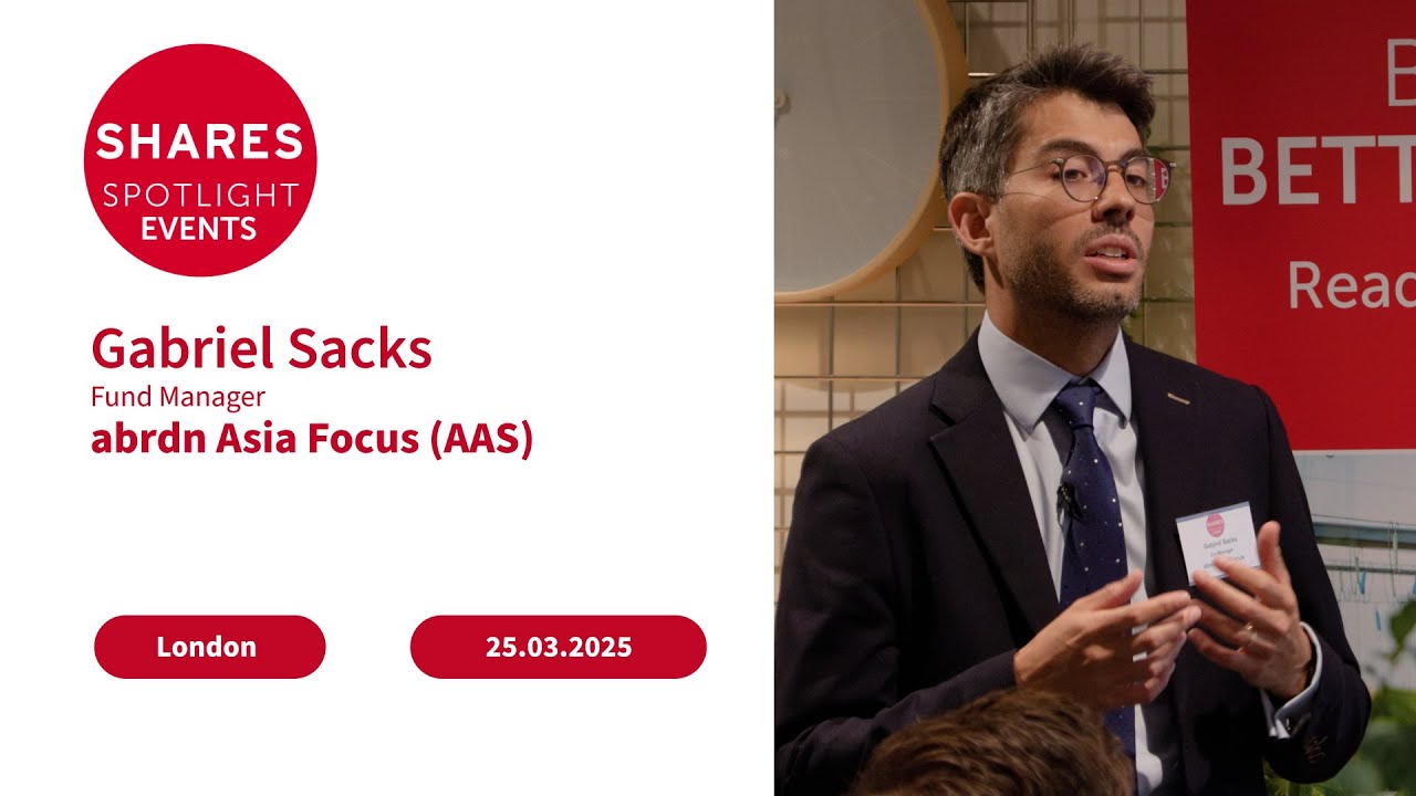 abrdn Asia Focus (AAS) - Gabriel Sacks, Fund Manager