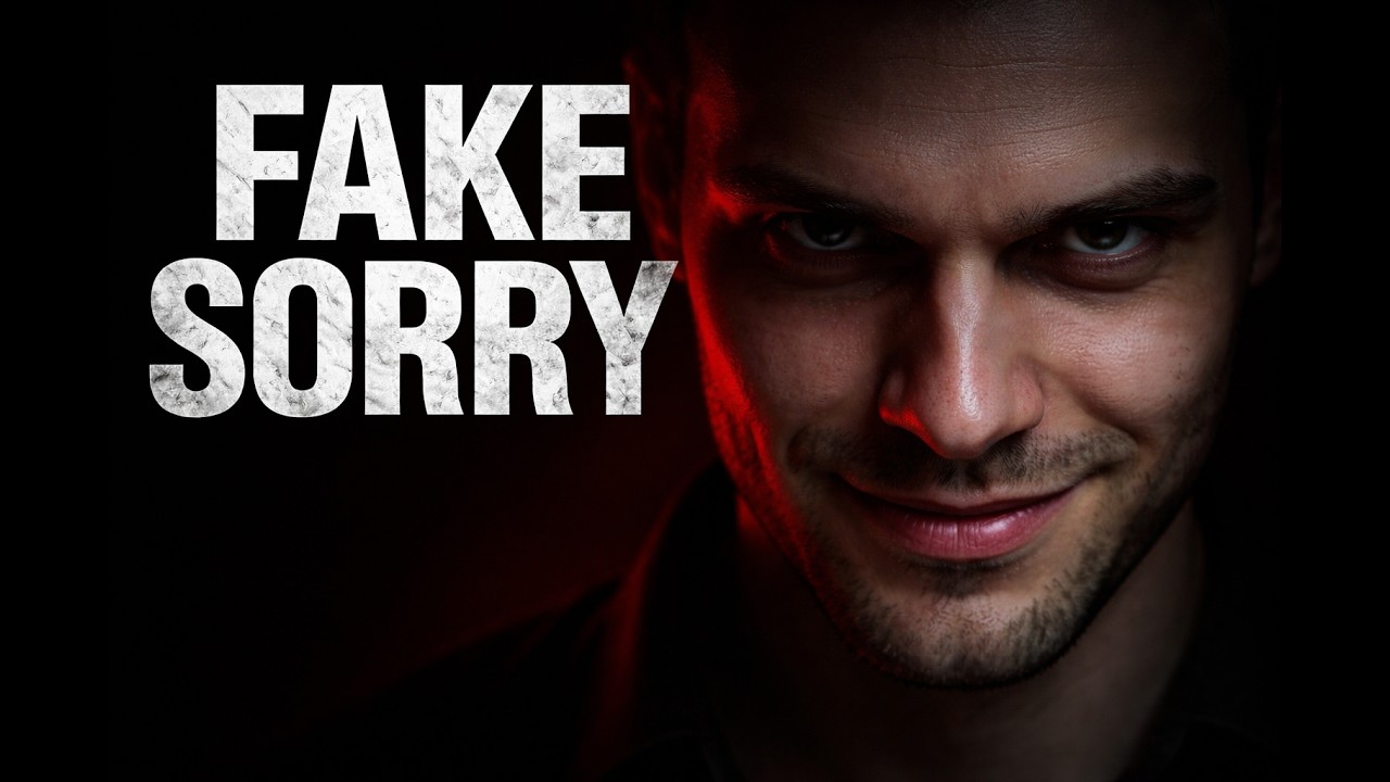 The Fake Apology &mdash; Why They Say Sorry But Never Change