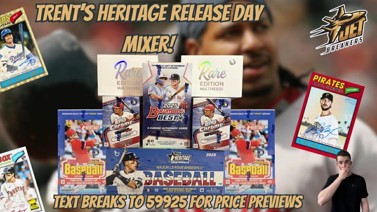 '26 Topps Heritage Release Day Mixer!