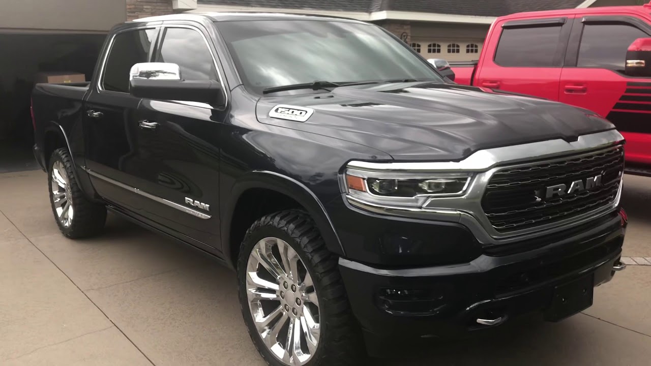 2019 Ram 1500 limited with 35/12.5/24 wheels and tires update