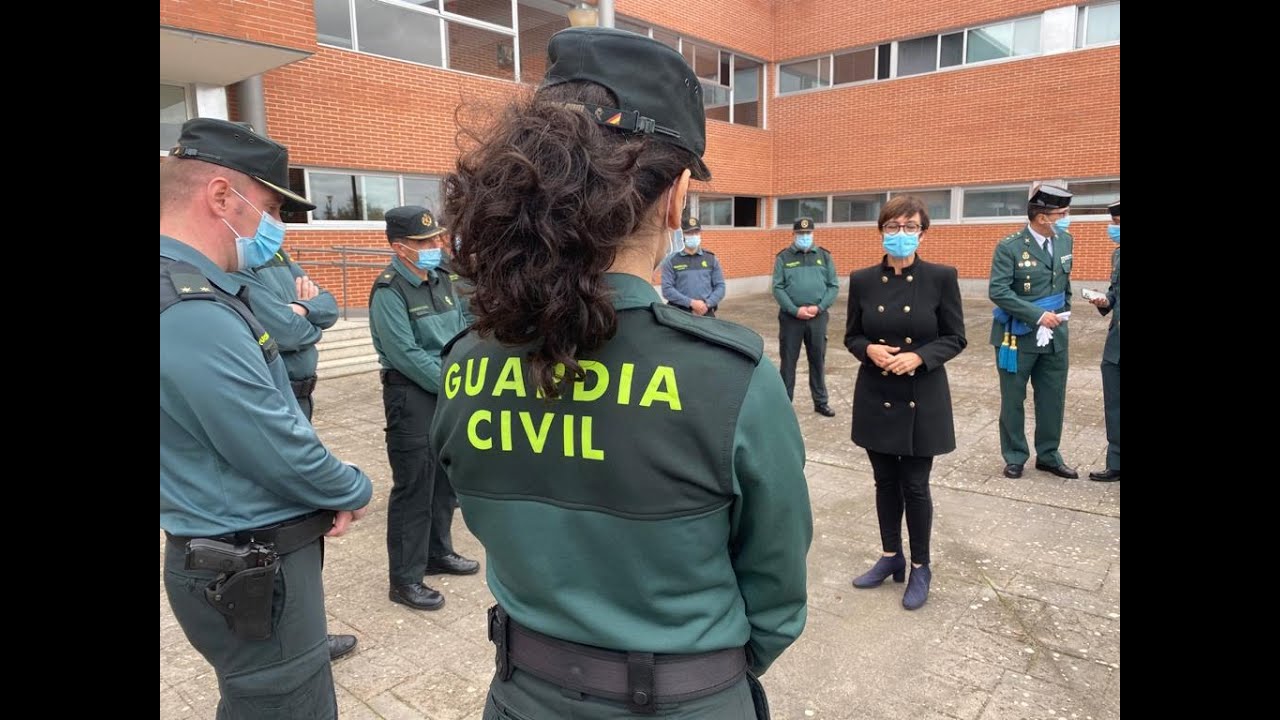 La Directora General se reúne con los responsables de la Guardia Civil en Extremadura