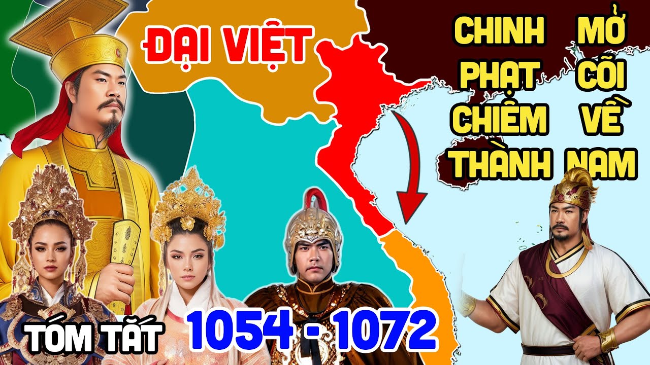 LÝ THÁNH TÔNG: Hoàng Đế ĐẠI VIỆT Đầu Tiên, Chinh Phạt CHIÊM THÀNH [Lịch sử Việt Nam P19]