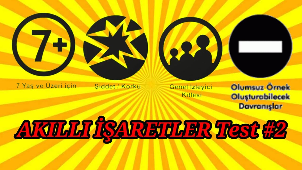🔴 Akıllı İşaretler ⛔🚫  Test #2