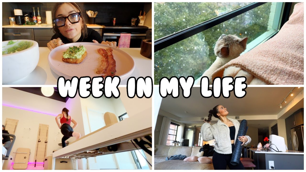WEEK IN MY LIFE | Snow Day, Date Night, Pilates + more
