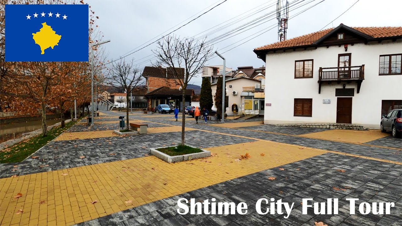 Shtime City Full Tour - Republic of Kosova 4K