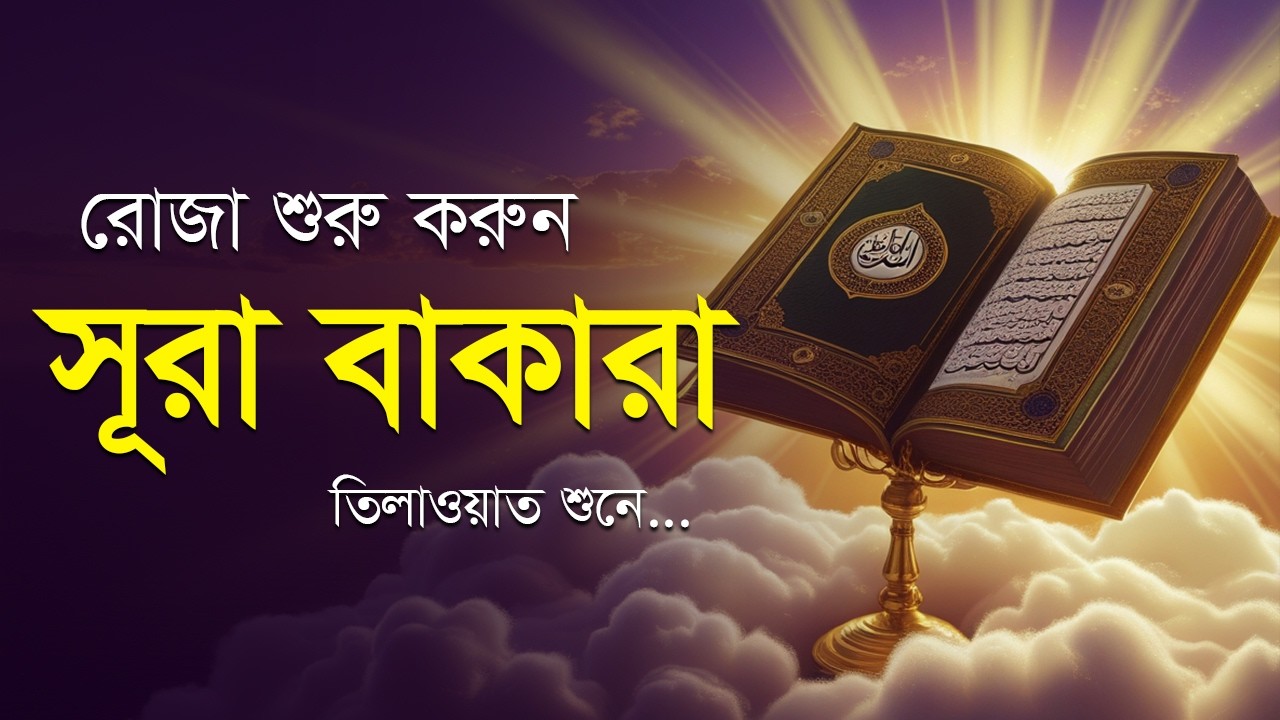 রোজা শুরু করুন পবিত্র কোরআন তিলাওয়াত শুনে। সূরা আল বাকারা। Surah Al-Baqarah by Ahmed Al Shalbi