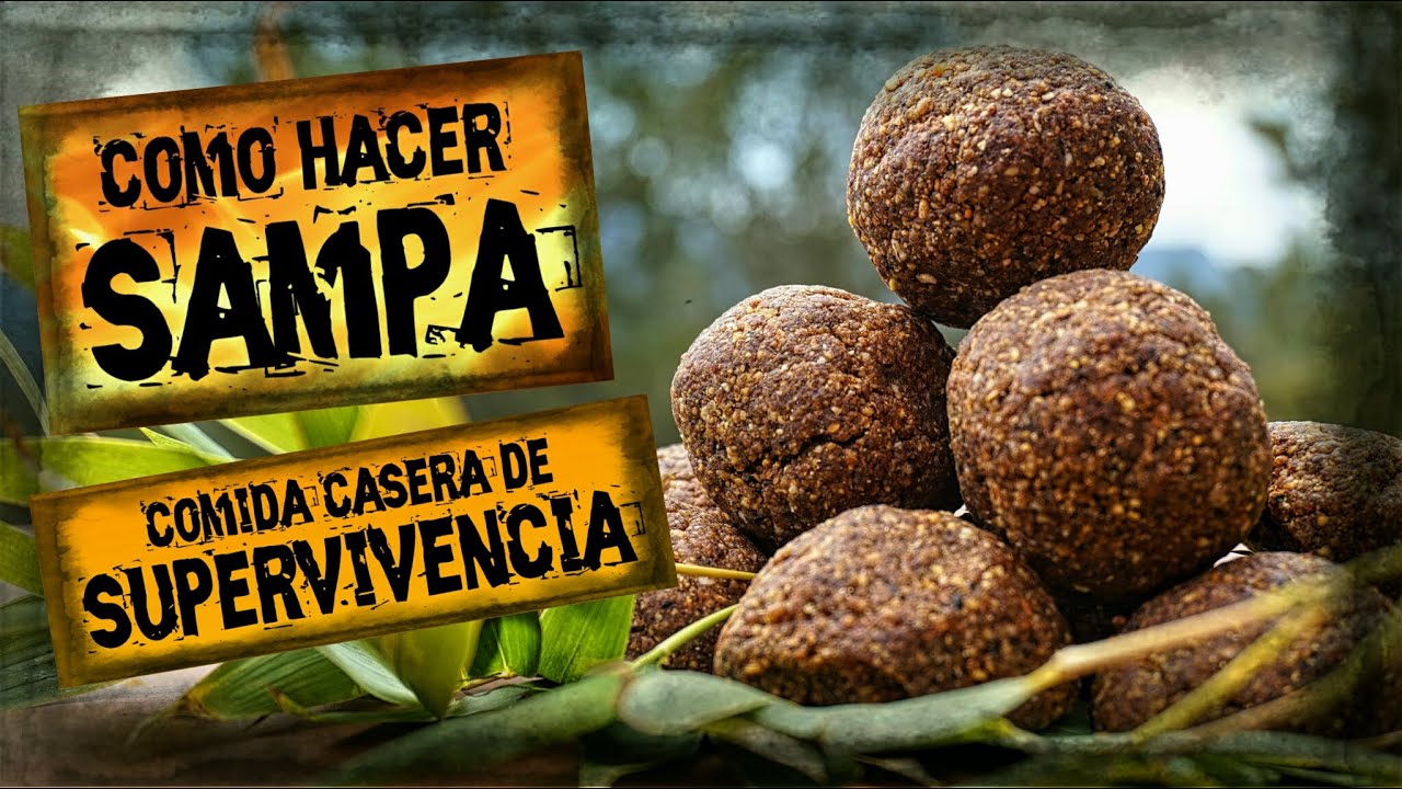 Como Hacer SAMPA / La Mejor RACIÓN DE EMERGENCIA Casera / Comida de SUPERVIVENCIA / MRE