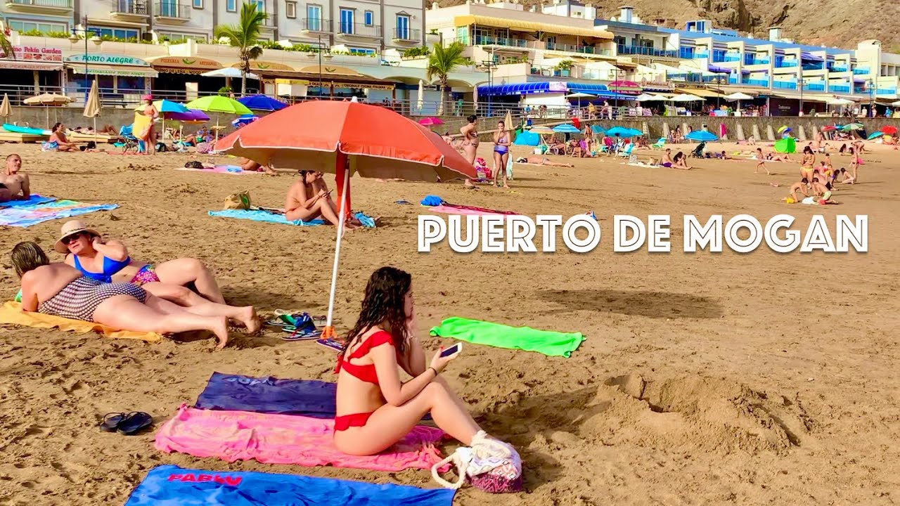 Гран Канария Прекрасный Пуэрто де Моган снова проснулся